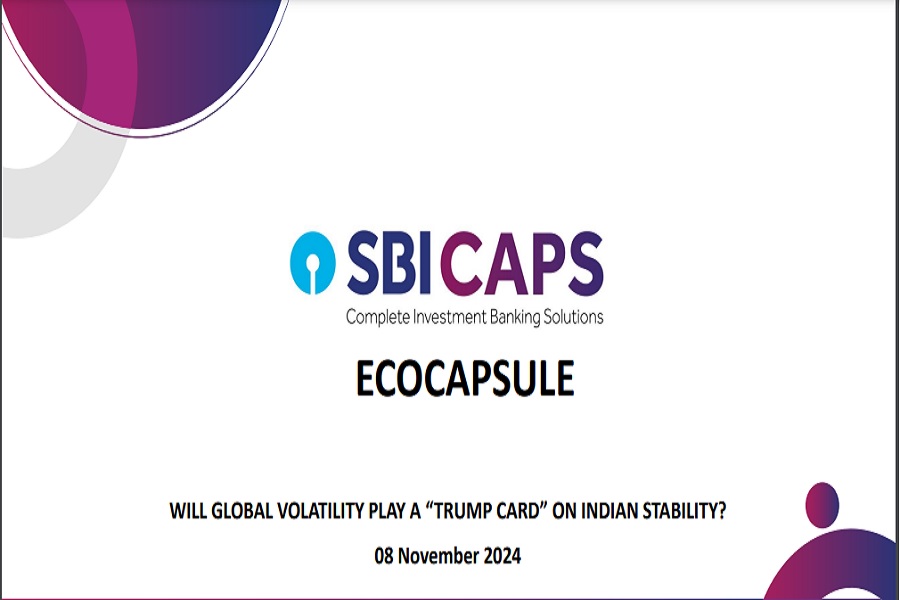 SBICAPS Monthly EcoCapsule Nov'24 : Will Global Volatility Play A ``TRUMP CARD`` On Indian Stability?